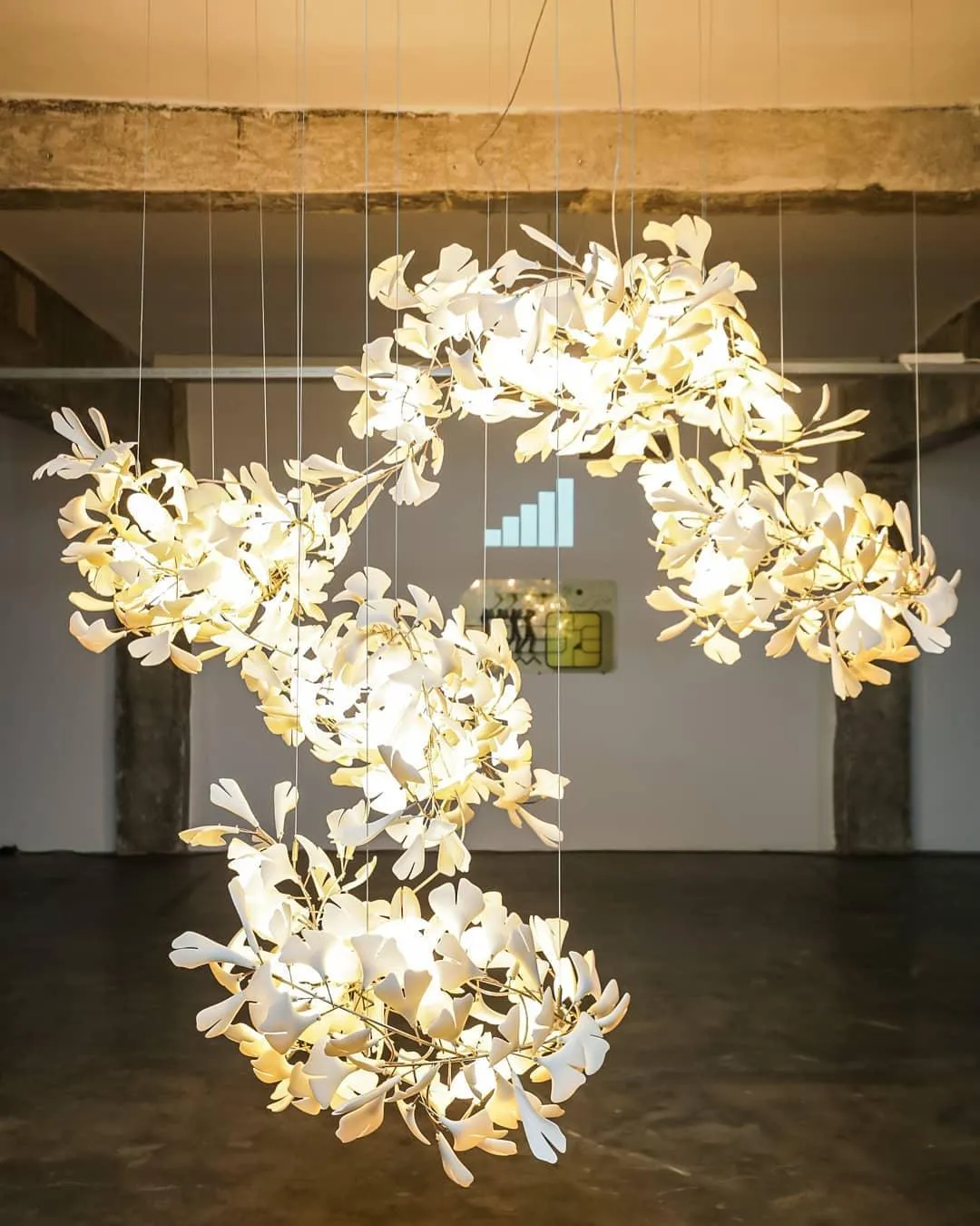 Gingko Chandelier F Style