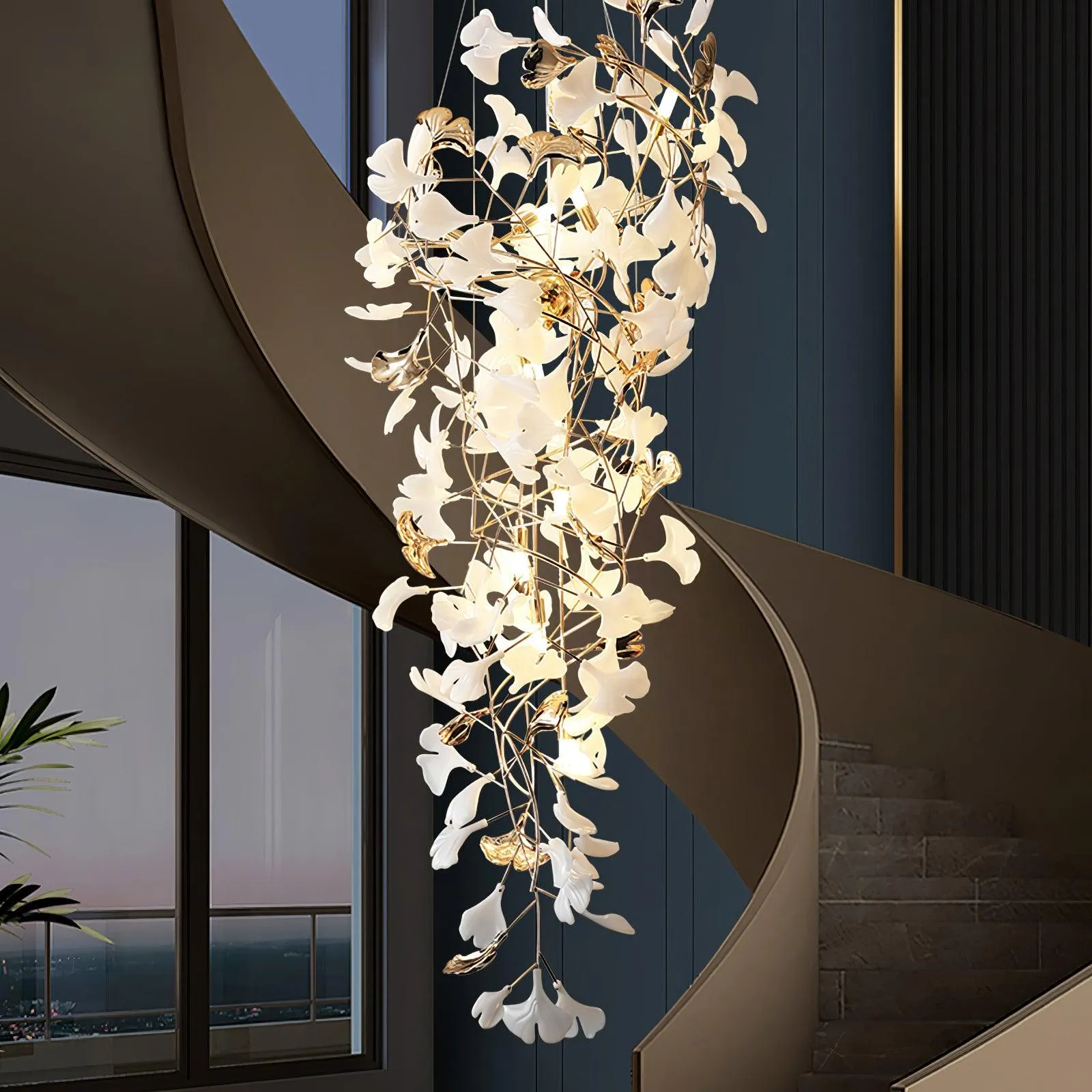 Gingko Ojo Chandelier