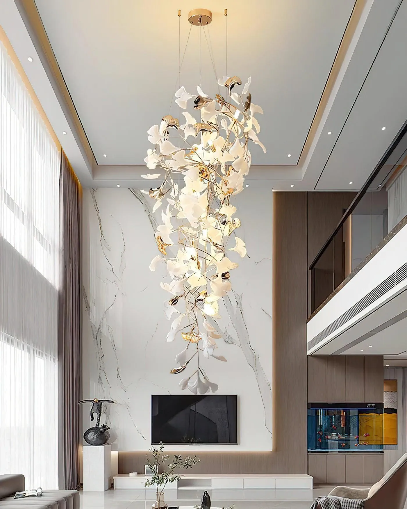 Gingko Ojo Chandelier