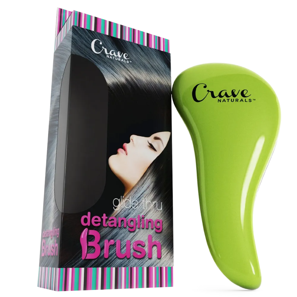 Glide Thru Detangler Hair Comb or Brush