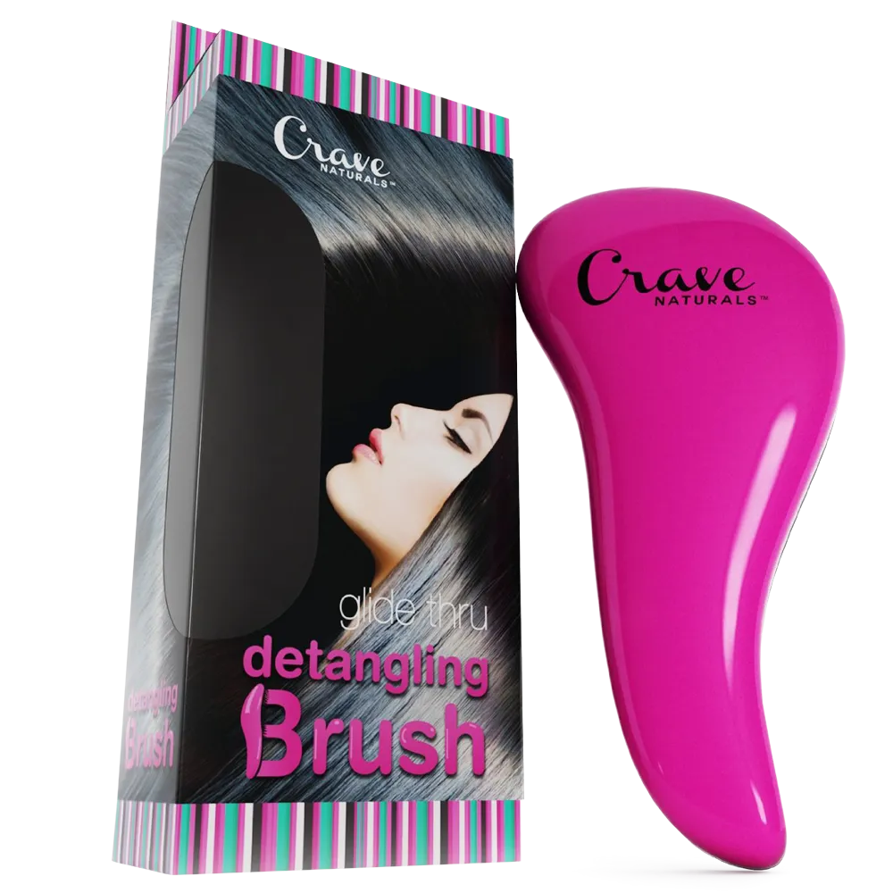 Glide Thru Detangler Hair Comb or Brush