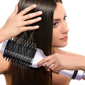 Hair Hot Air Dryer Brush & Volumizer with Negative Ionic Power