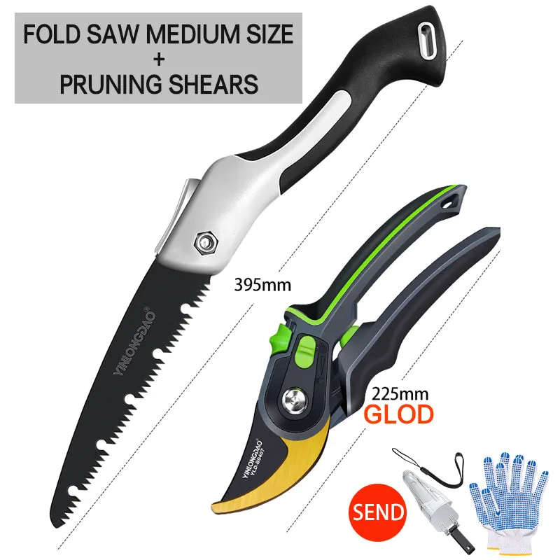 Heavy Duty Garden Clippers,Pruning Shears with Adjustable Thumb Lock,