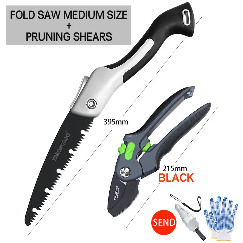 Heavy Duty Garden Clippers,Pruning Shears with Adjustable Thumb Lock,