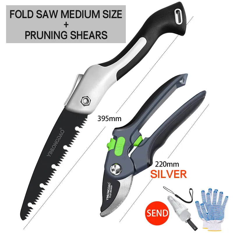 Heavy Duty Garden Clippers,Pruning Shears with Adjustable Thumb Lock,