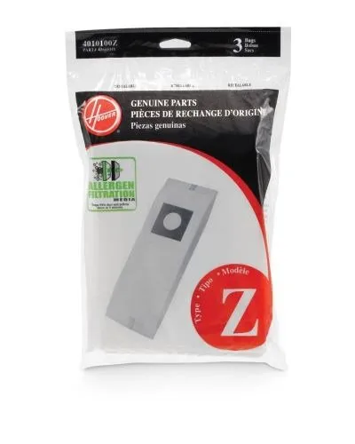 Hoover "Z" Allergen Bag Hoover Part # 4010100Z