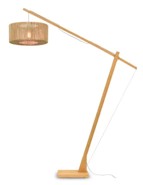 Iguazu Columnar Jute Floor Light (Long Arm)