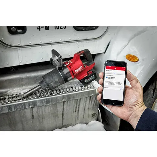 Impact Wrench - Milwaukee M18 FUEL™ 1" D-Handle Ext. Anvil High Torque Impact Wrench w/ ONE-KEY™, 2869-20