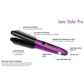 InStyler Ionic Styler Pro Ceramic Flat Iron