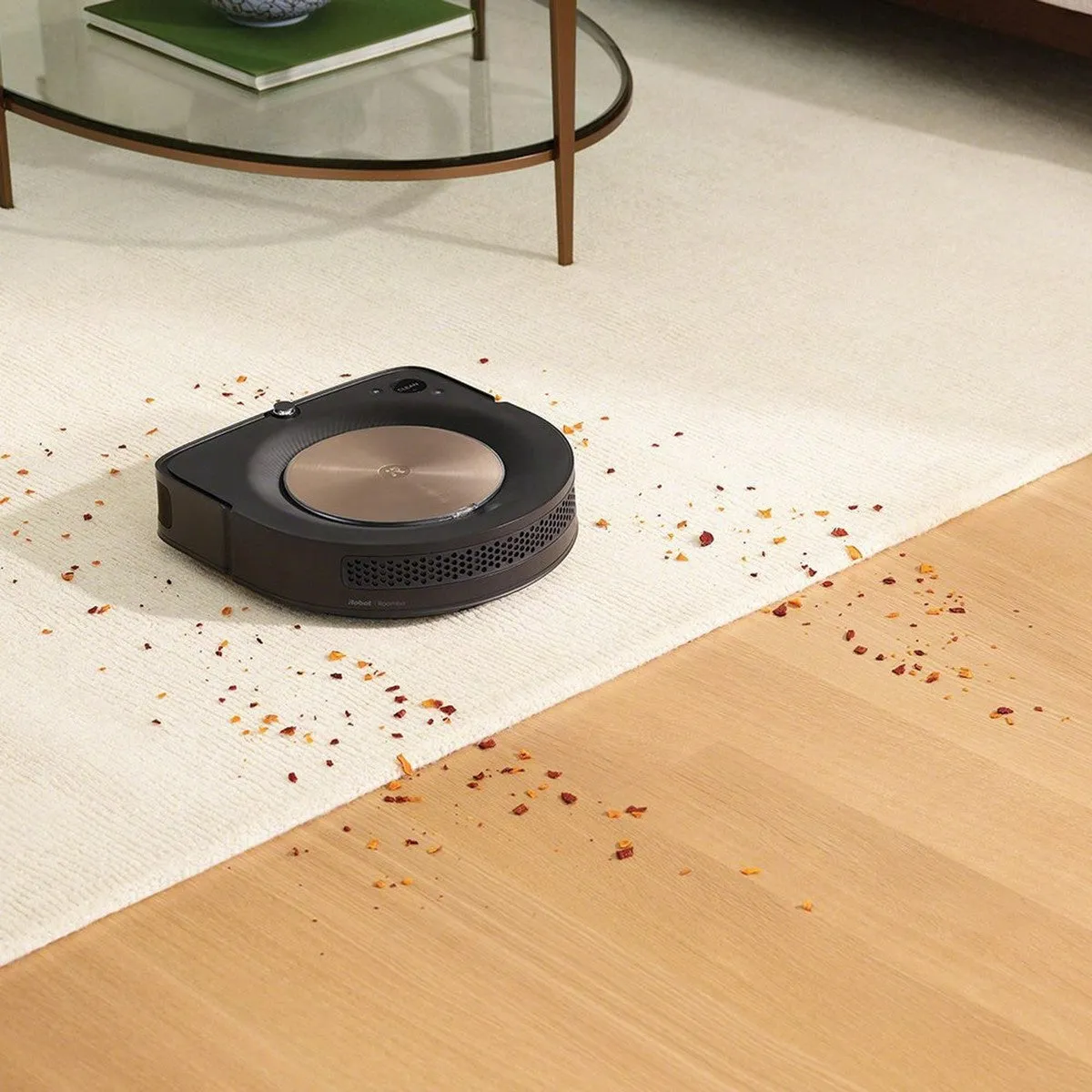 iRobot® Roomba® s9  Wi-Fi 連接自排空掃地機器人｜自動污垢處理