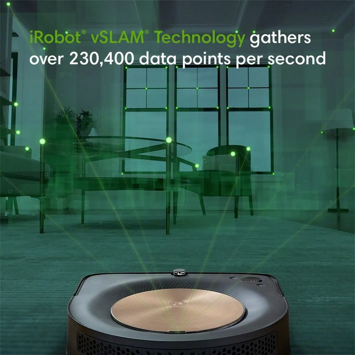 iRobot® Roomba® s9  Wi-Fi 連接自排空掃地機器人｜自動污垢處理