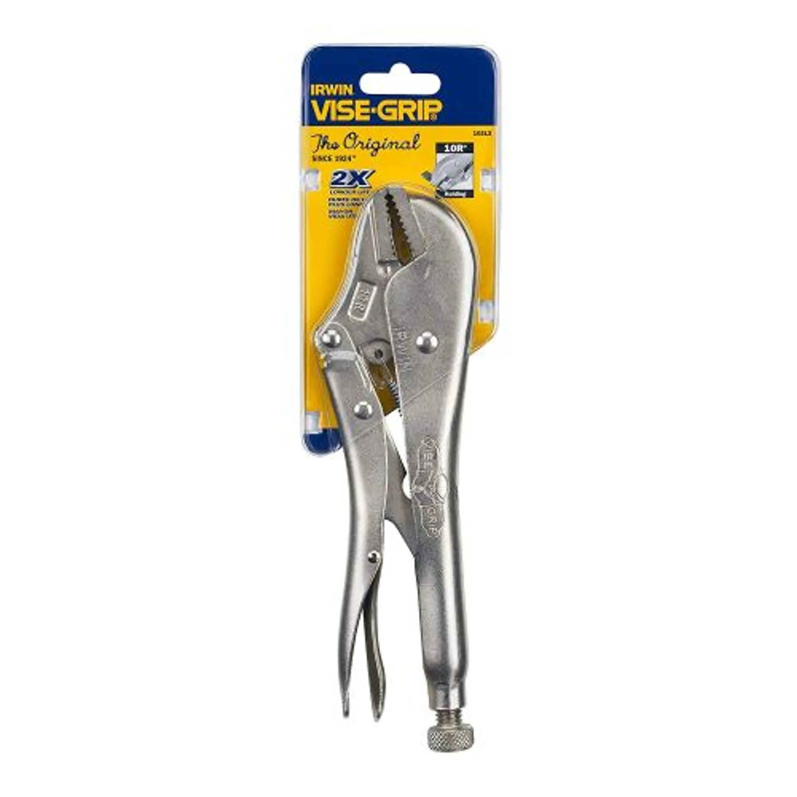 Irwin 702L3 Vise-Grip 7in. Original Curved Jaw Locking Pliers with Wire Cutter