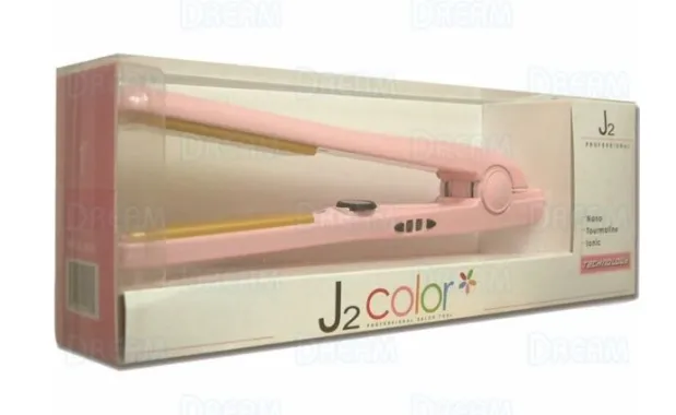 J2 HAIR TOOLS COLOR FLAT IRON METAL 1″