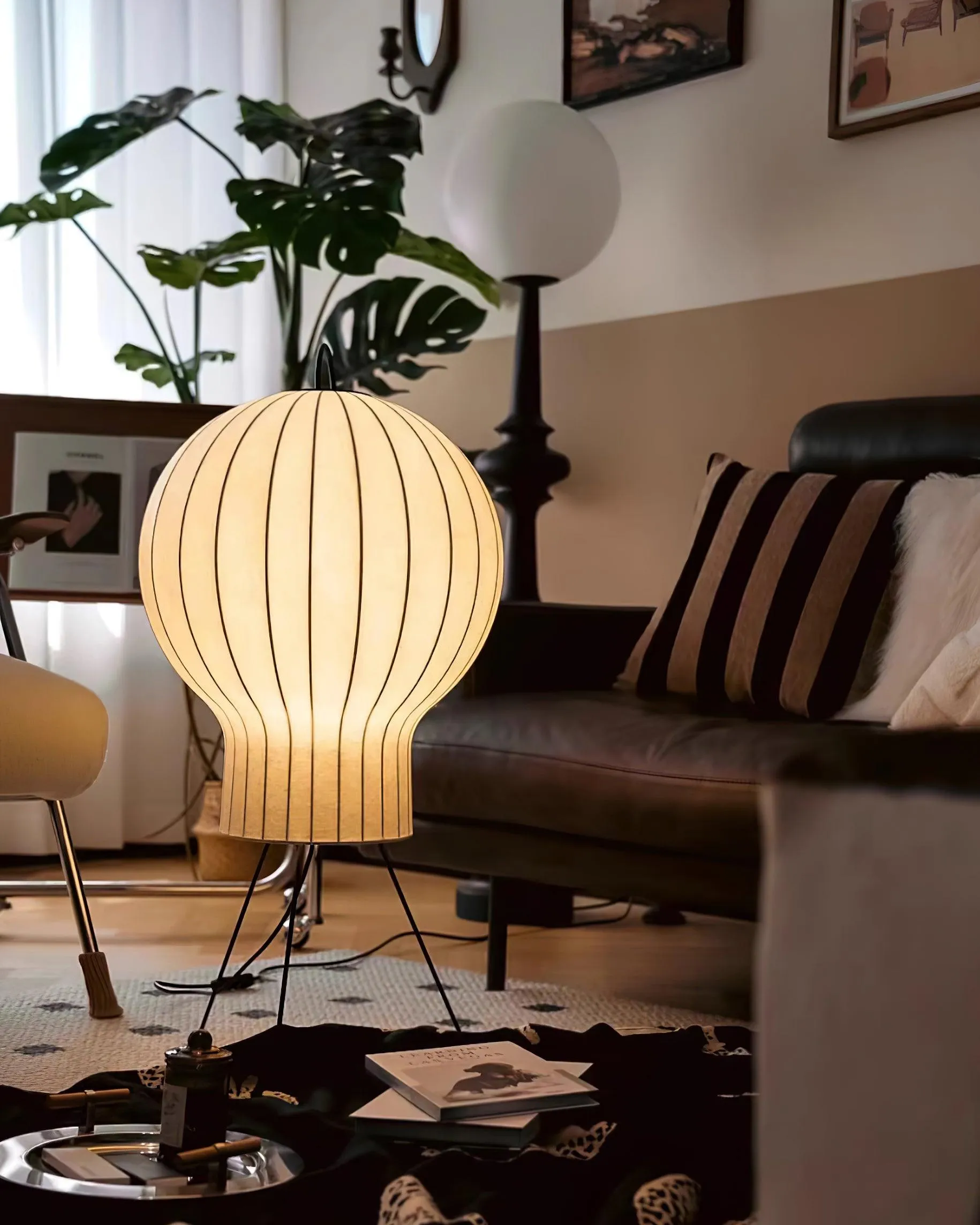 Jellyfish Silk Floor Lamp