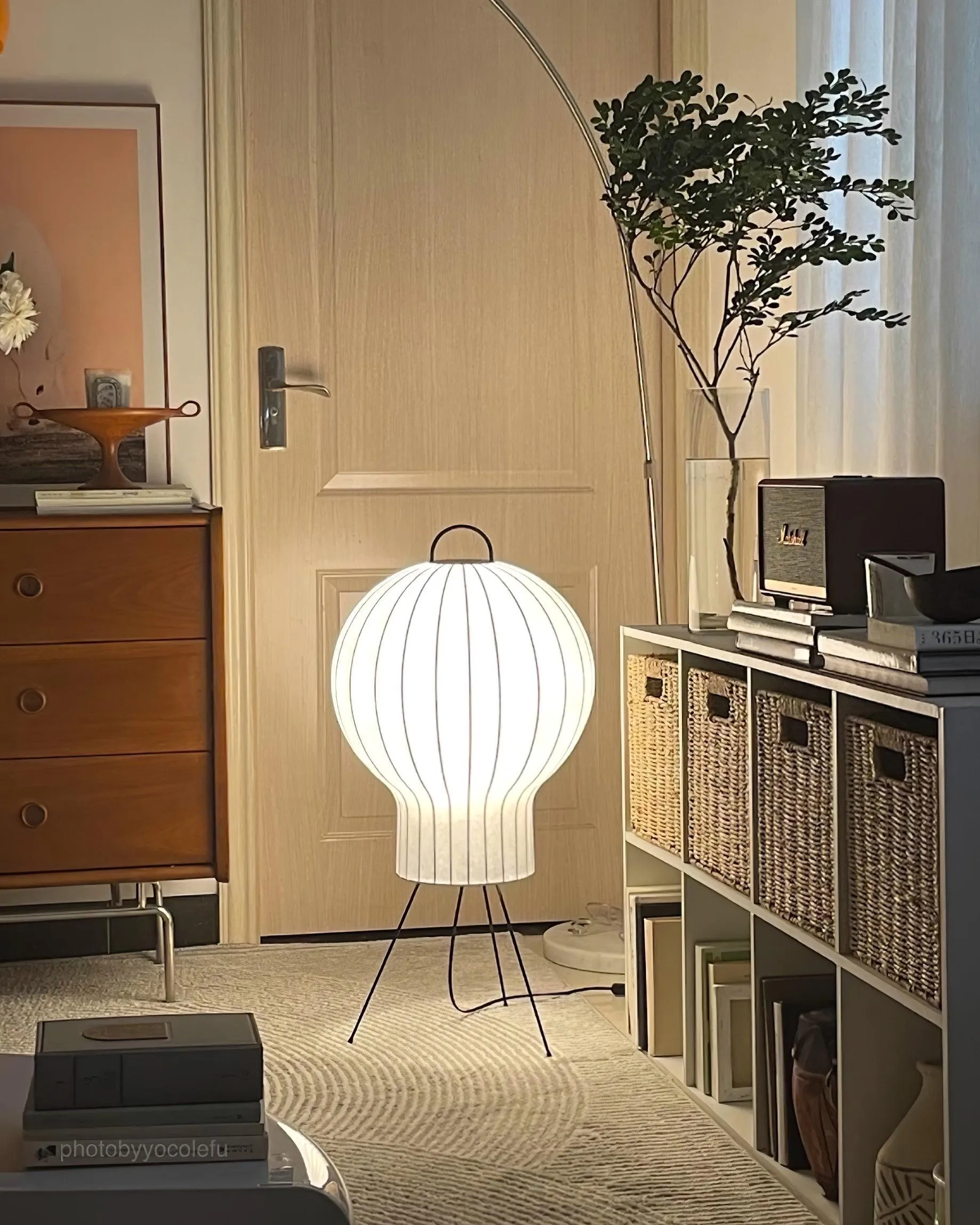 Jellyfish Silk Floor Lamp