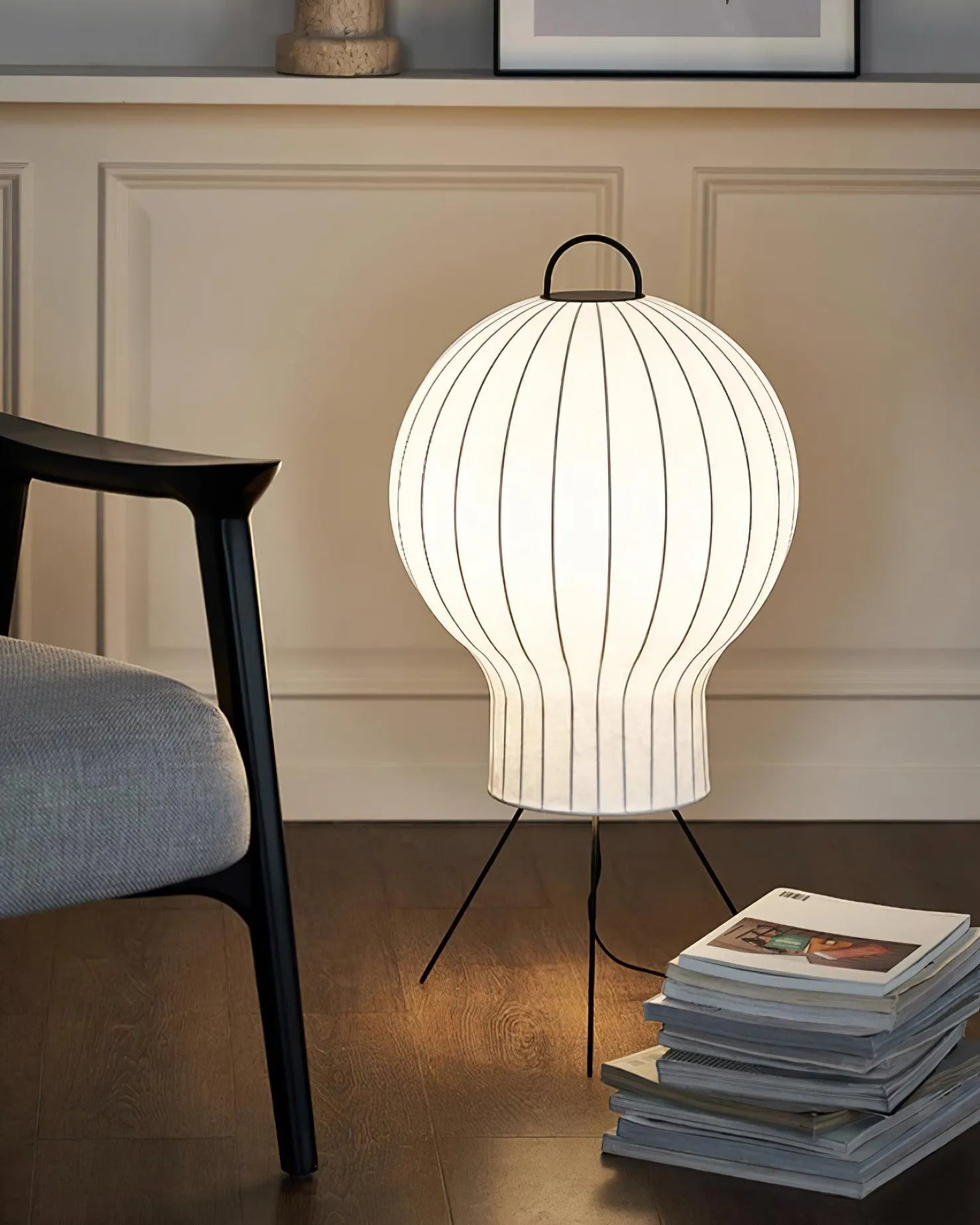 Jellyfish Silk Floor Lamp