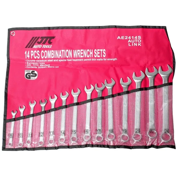 JTC-AE2414S - 14PC Combination Wrench set