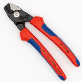 Knipex 95 12 160 StepCut Cable Shears, 6-1/4" with Comfort Grip