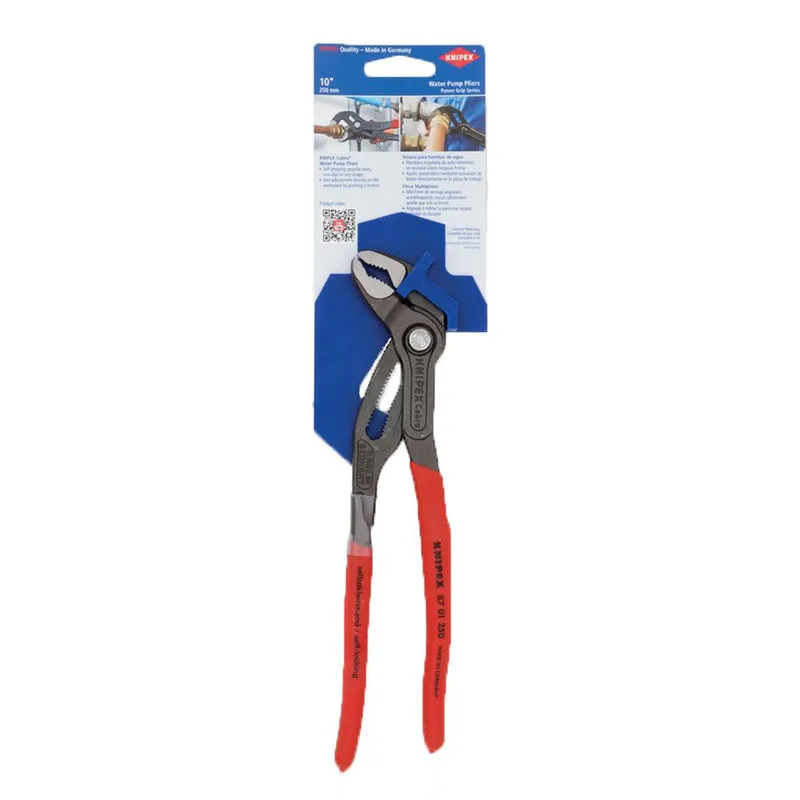 Knipex Cobra 10 in. Chrome Vanadium Steel Water Pump Pliers