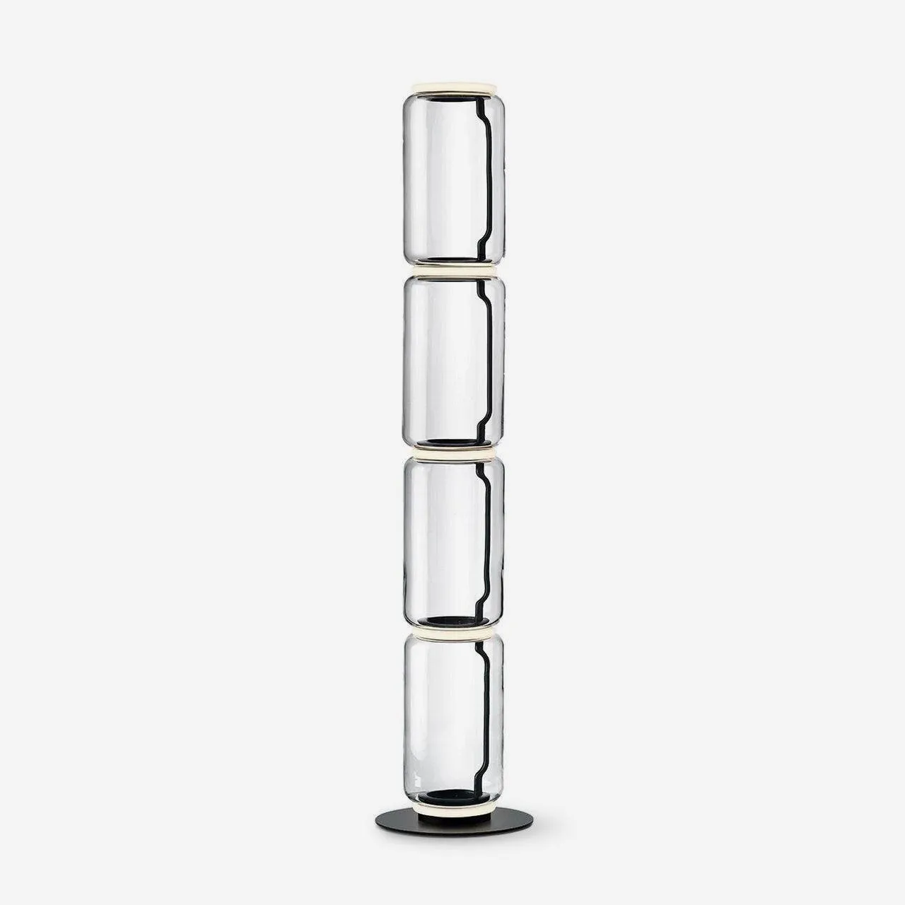 Konstantin Glass Floor Lamp