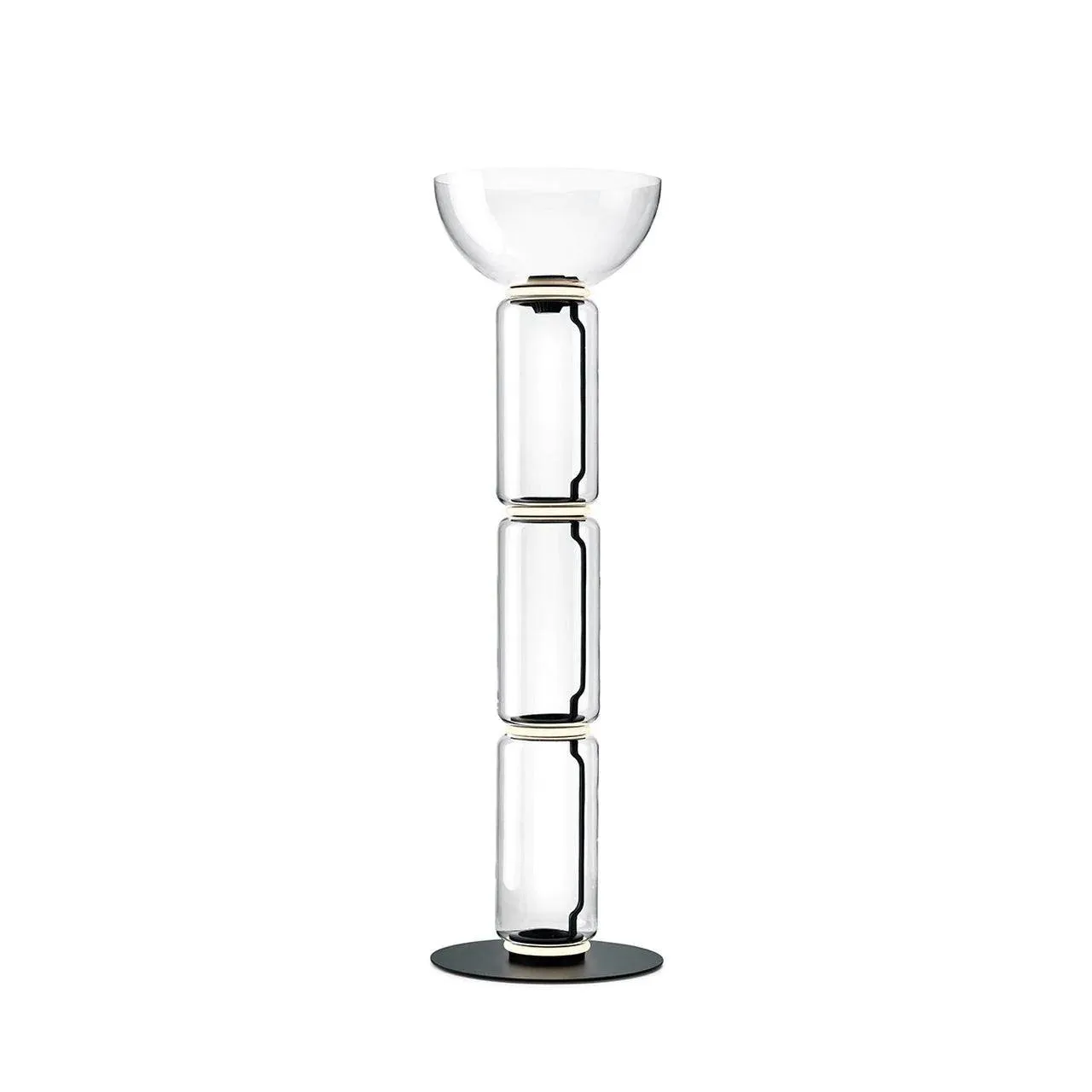 Konstantin Glass Floor Lamp