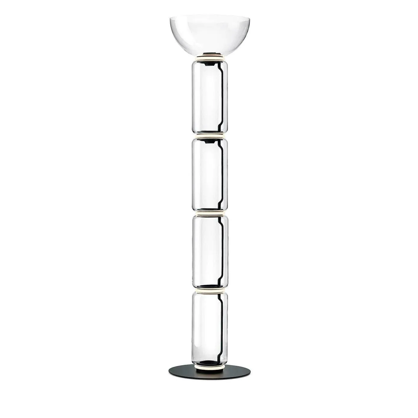 Konstantin Glass Floor Lamp