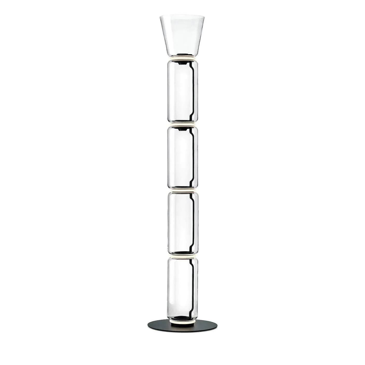 Konstantin Glass Floor Lamp