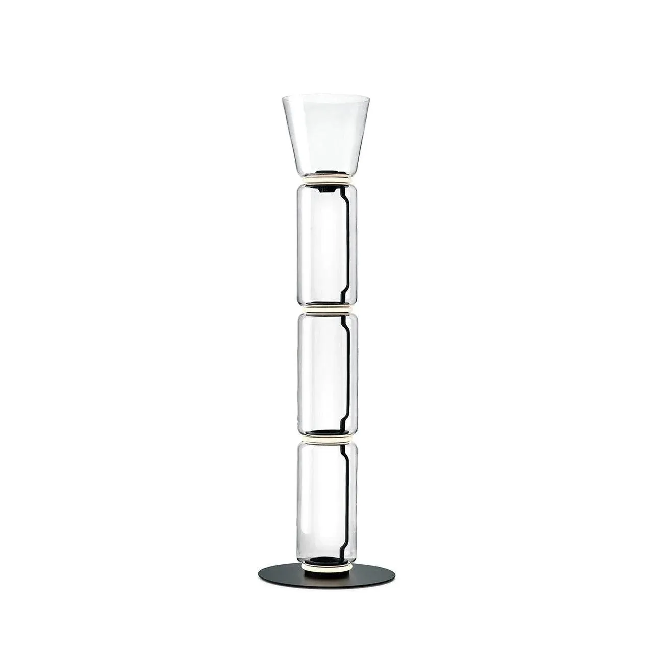 Konstantin Glass Floor Lamp