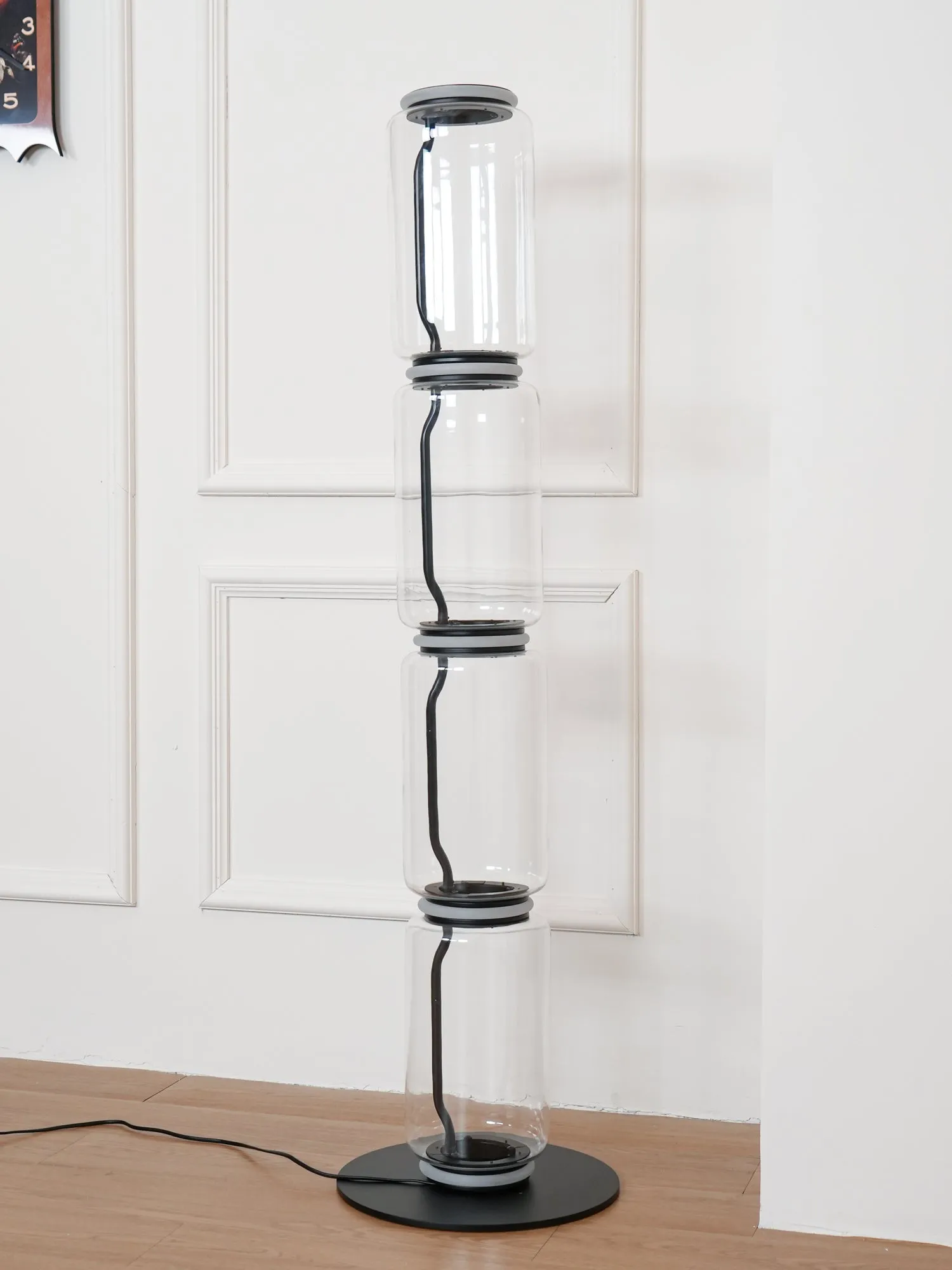 Konstantin Glass Floor Lamp