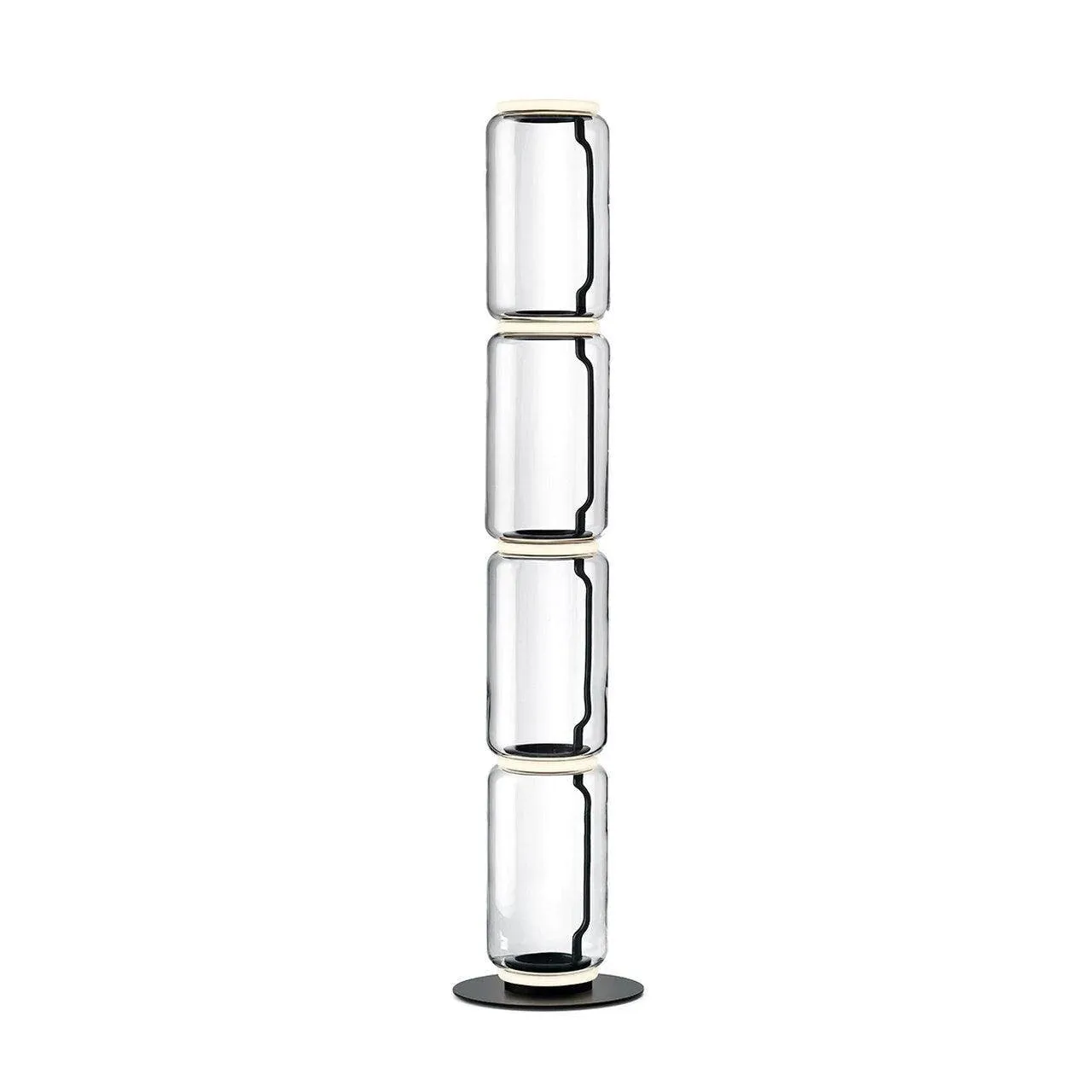 Konstantin Glass Floor Lamp