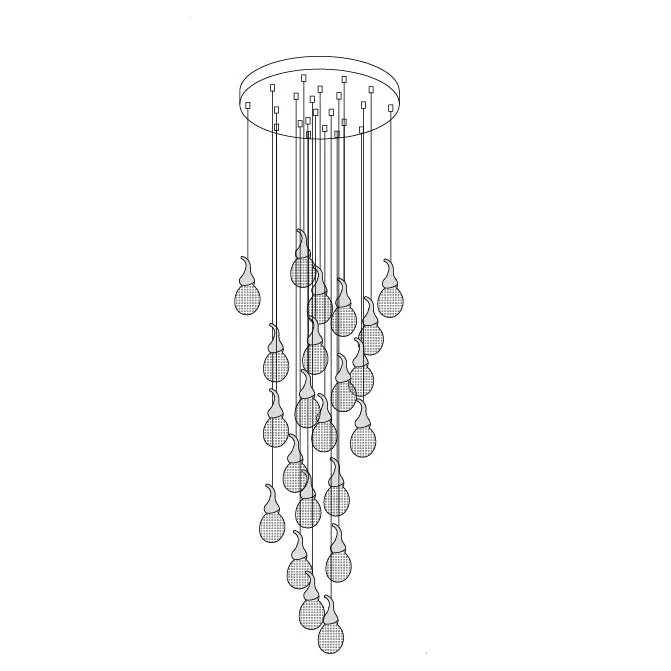 Leo Bubble Chandelier