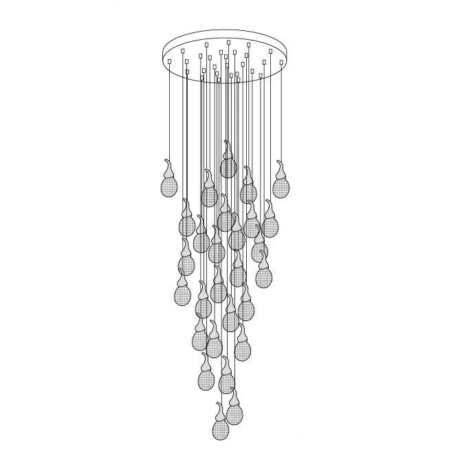 Leo Bubble Chandelier