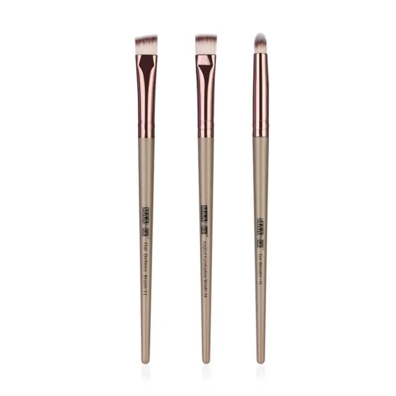 Long Makeup Brushes Set