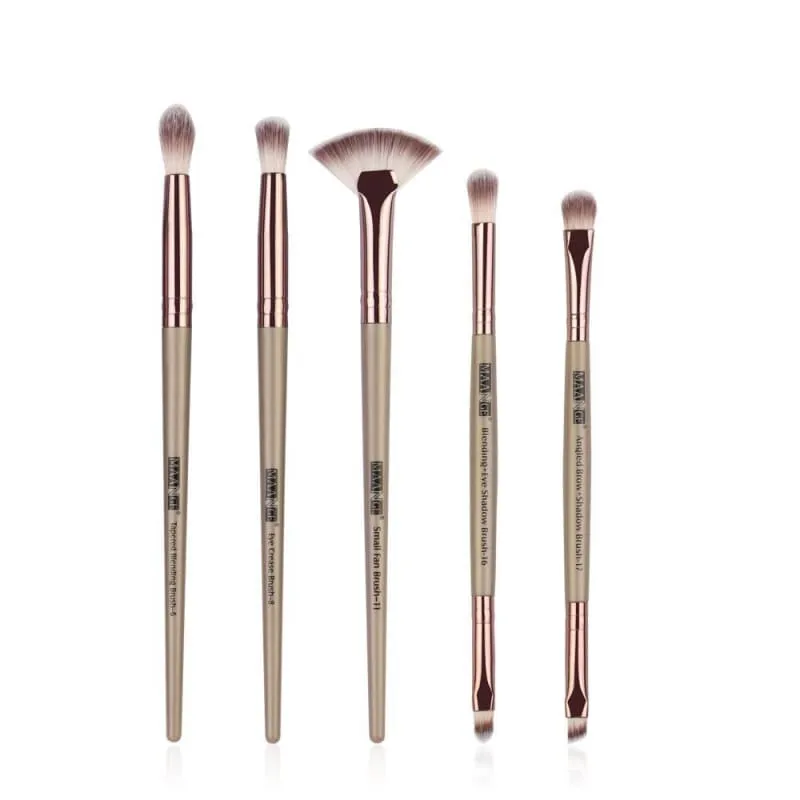 Long Makeup Brushes Set