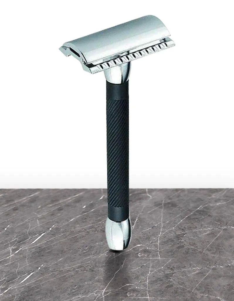 Merkur - 20C Long Handle Safety Razor, Black Handle