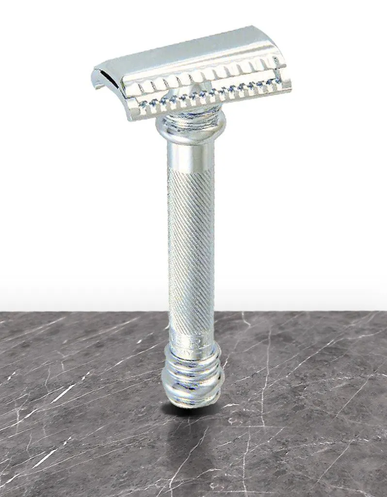 Merkur - 39C Long Handle Safety Razor, Slant Cut