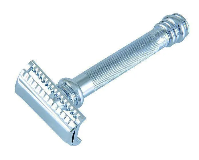 Merkur - 39C Long Handle Safety Razor, Slant Cut