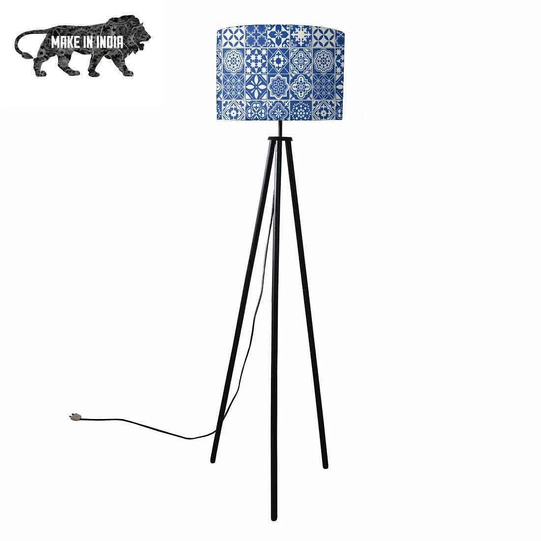 Metal Standing Floor Lamp Tripod Lights - Tiles of Seville