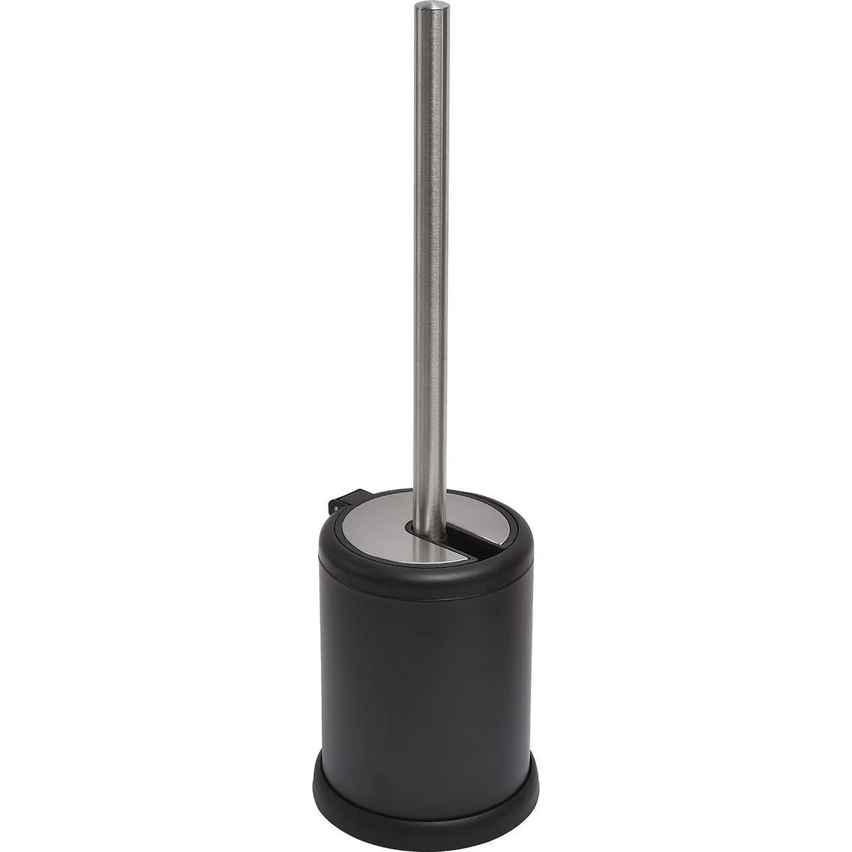 Metal Toilet Brush with Folding Cover - various Colours