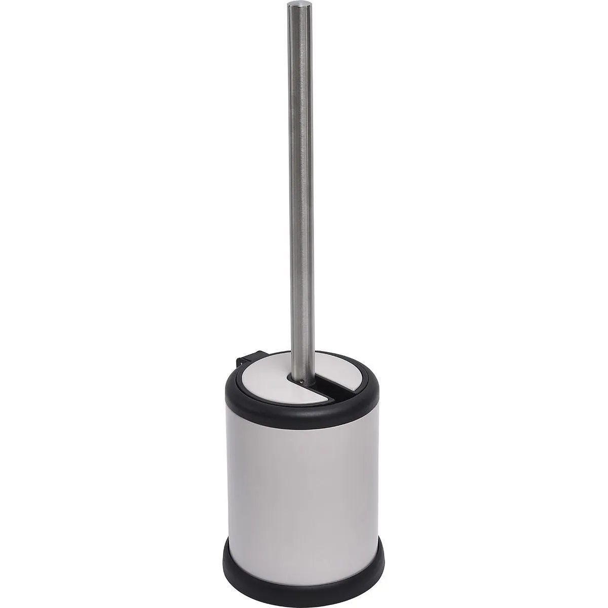 Metal Toilet Brush with Folding Cover - various Colours