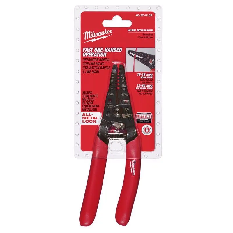 Milwaukee 7-1/8 in. Forged Alloy Steel Wire Cutter/Stripper