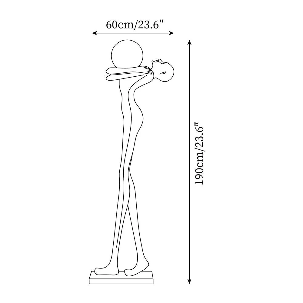 Moca Sculpture Floor Lamp