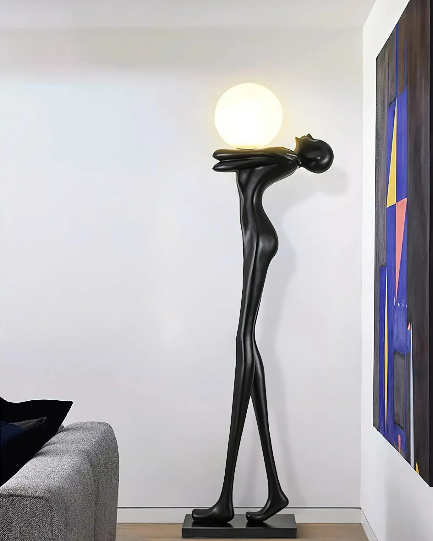 Moca Sculpture Floor Lamp