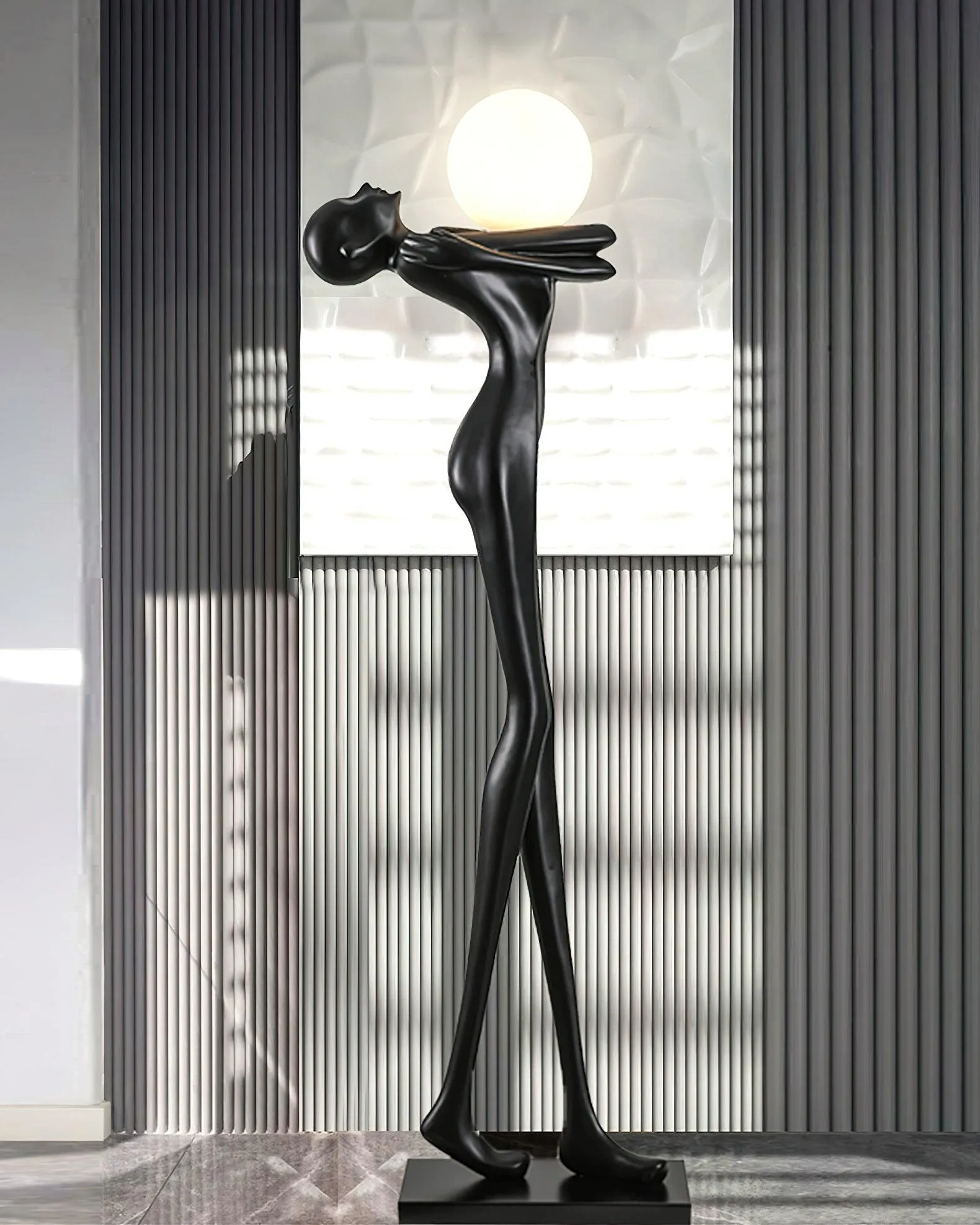 Moca Sculpture Floor Lamp