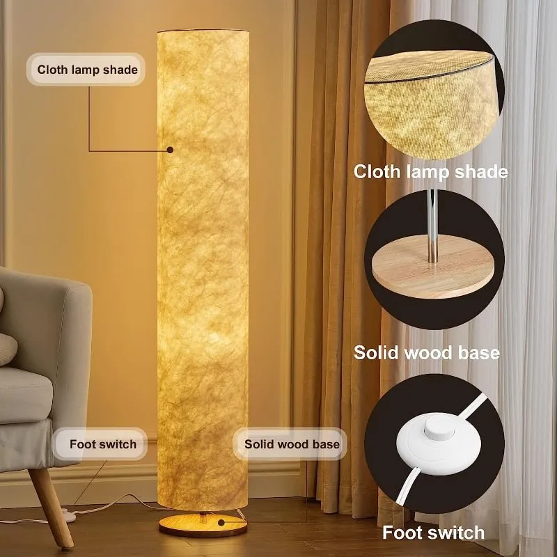 Modern LED Floor Lamp with Remote Control