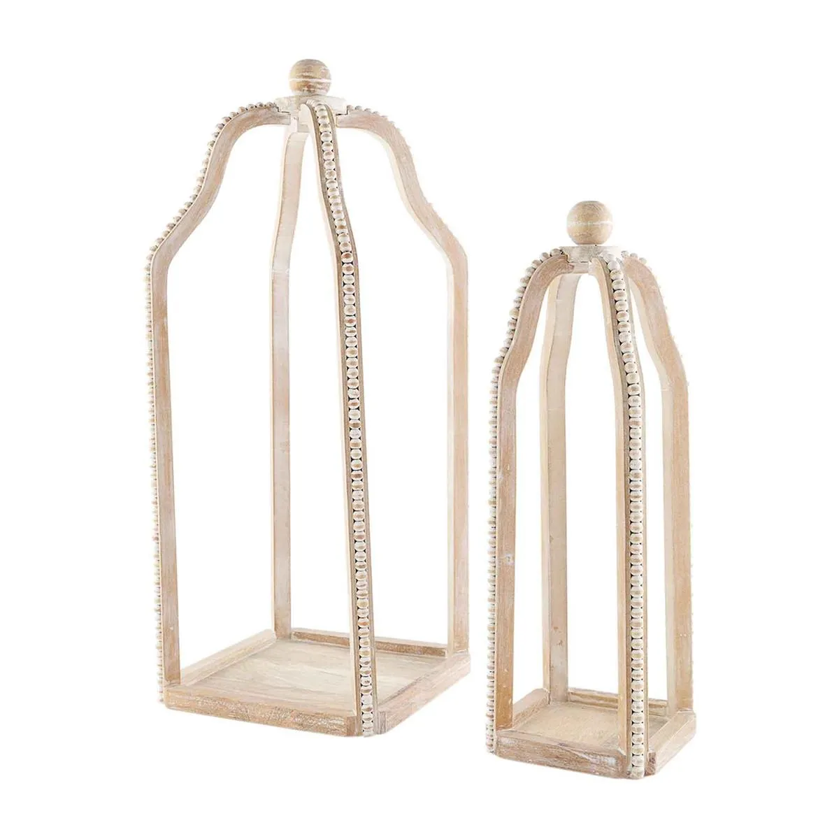 Mud Pie Tall Beaded Lanterns: Large or Small