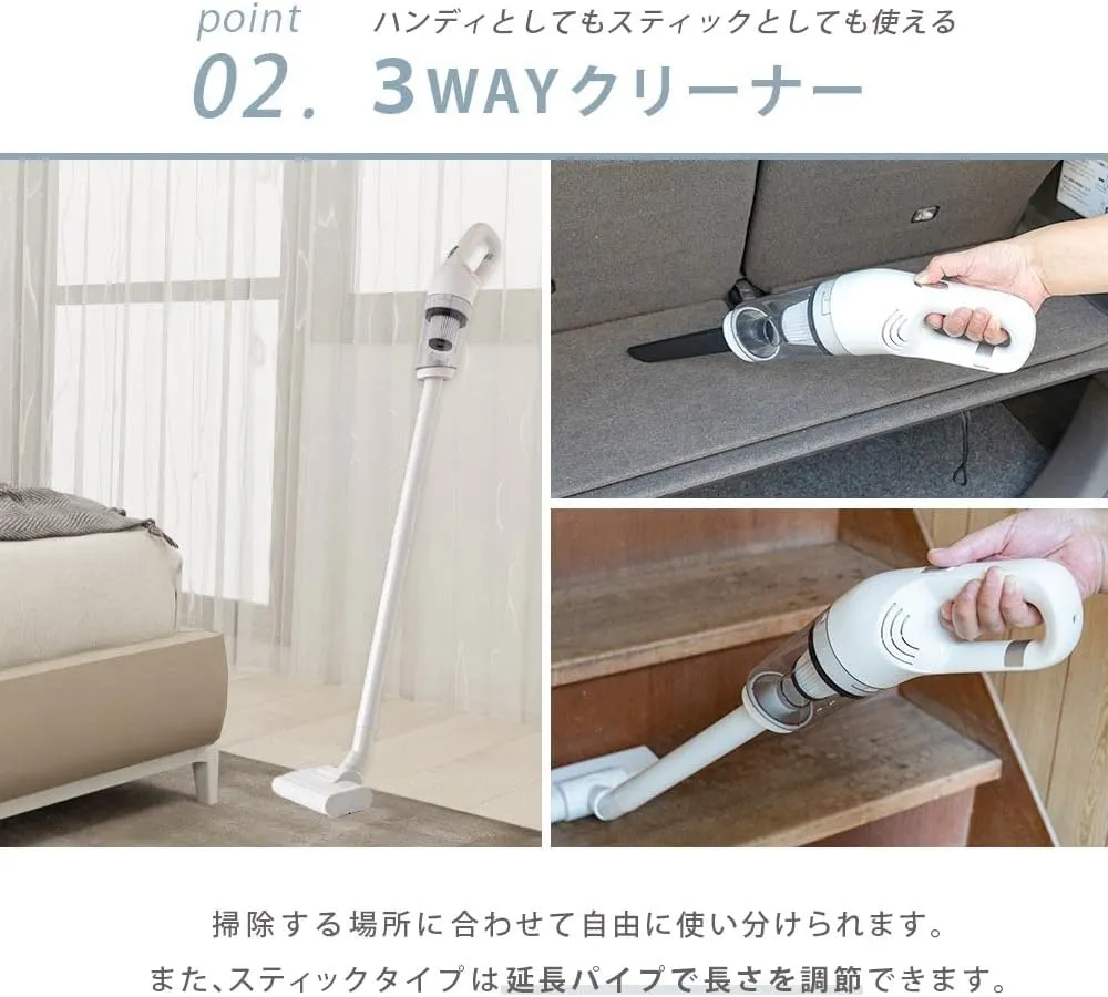 (Net) Portable portable wireless handheld cleaner mini vacuum cleaner, vacuum cleaning car / JB-168