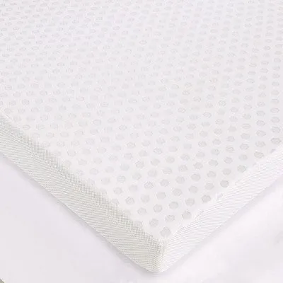 New - Hypoallergenic 3" Gel Memory Foam Mattress Toppers (Twin XL) White: Sleep Philosophy, Microfiber Cover, OEKO-TEX Certified