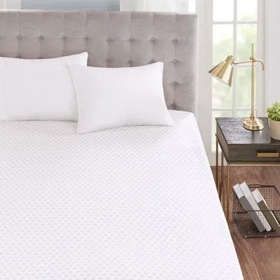 New - Hypoallergenic 3" Gel Memory Foam Mattress Toppers (Twin XL) White: Sleep Philosophy, Microfiber Cover, OEKO-TEX Certified