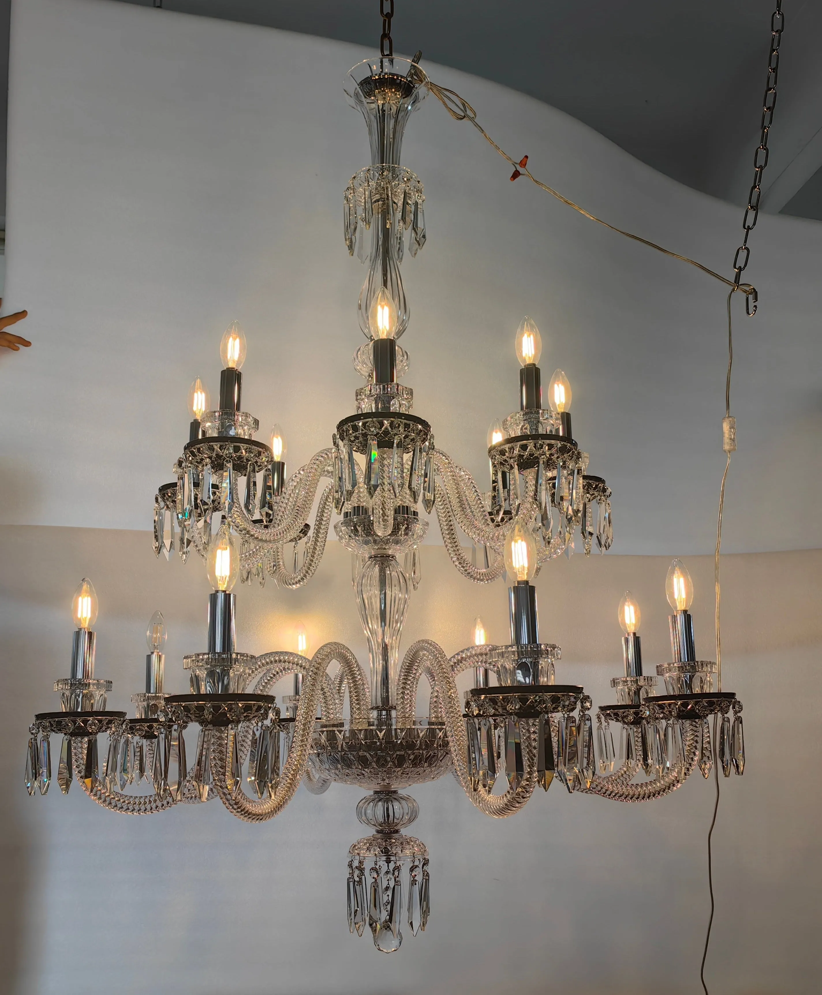 New Italian Style Crystal Chandelier for Living Room/Bedroom